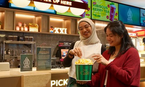 Semua Lokasi Bioskop dan Produk Makanan Minuman Resmi Terima Sertifikat Halal, Nonton di Cinema XXI Makin Asyik dan Nyaman