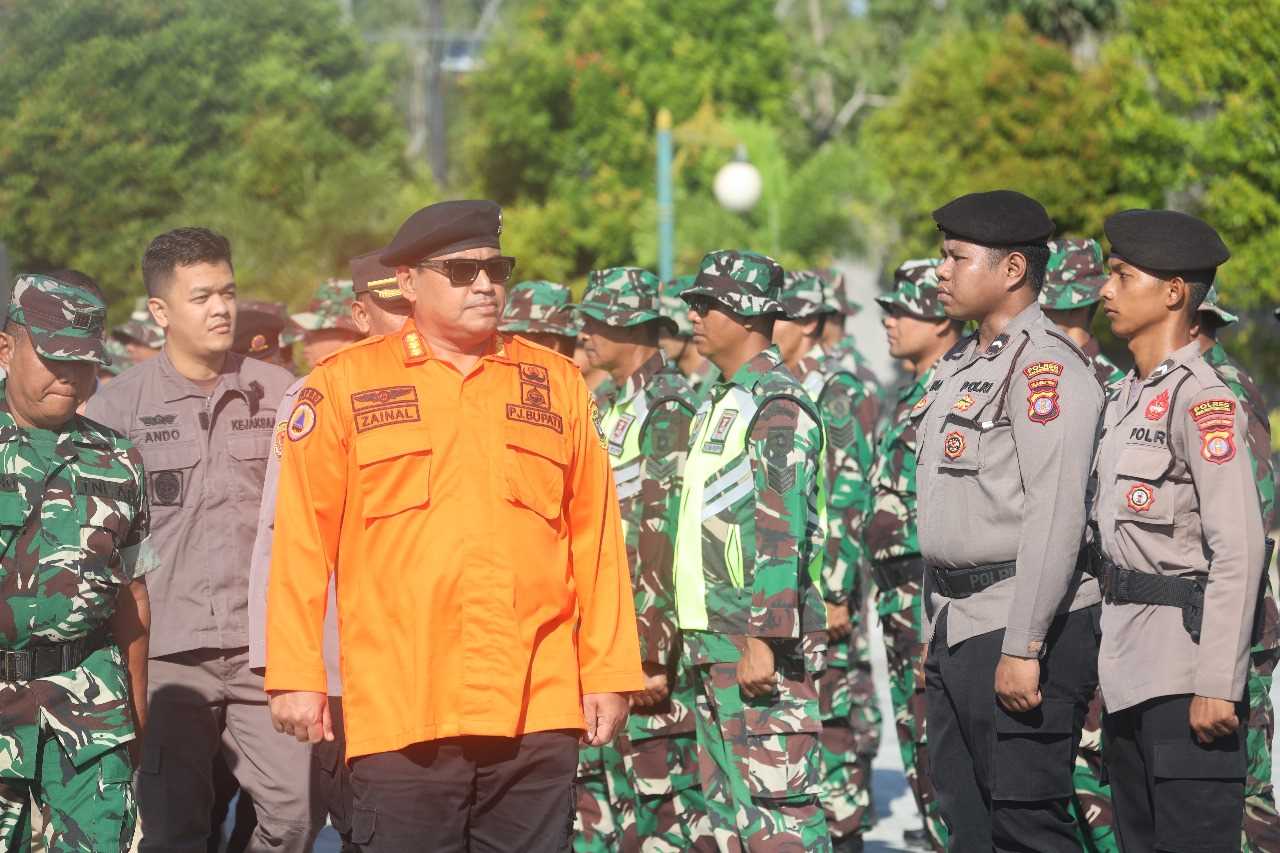 Pemkab Penajam Paser Utara Apel Kesiapsiagaan Menghadapi Bencana Hidrometeorologi