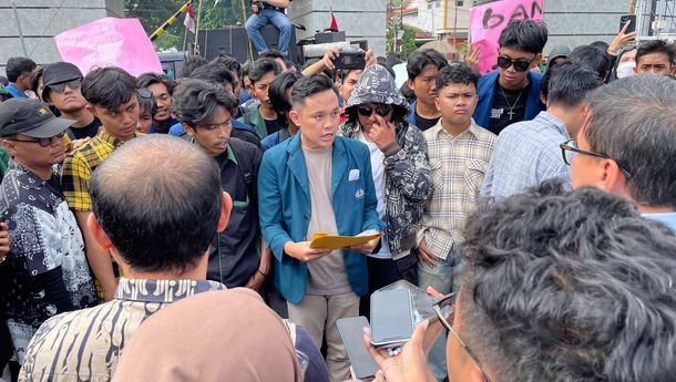 Aksi Gabungan Mahasiswa di Lampung Suarakan Tolak Keras Politik Uang