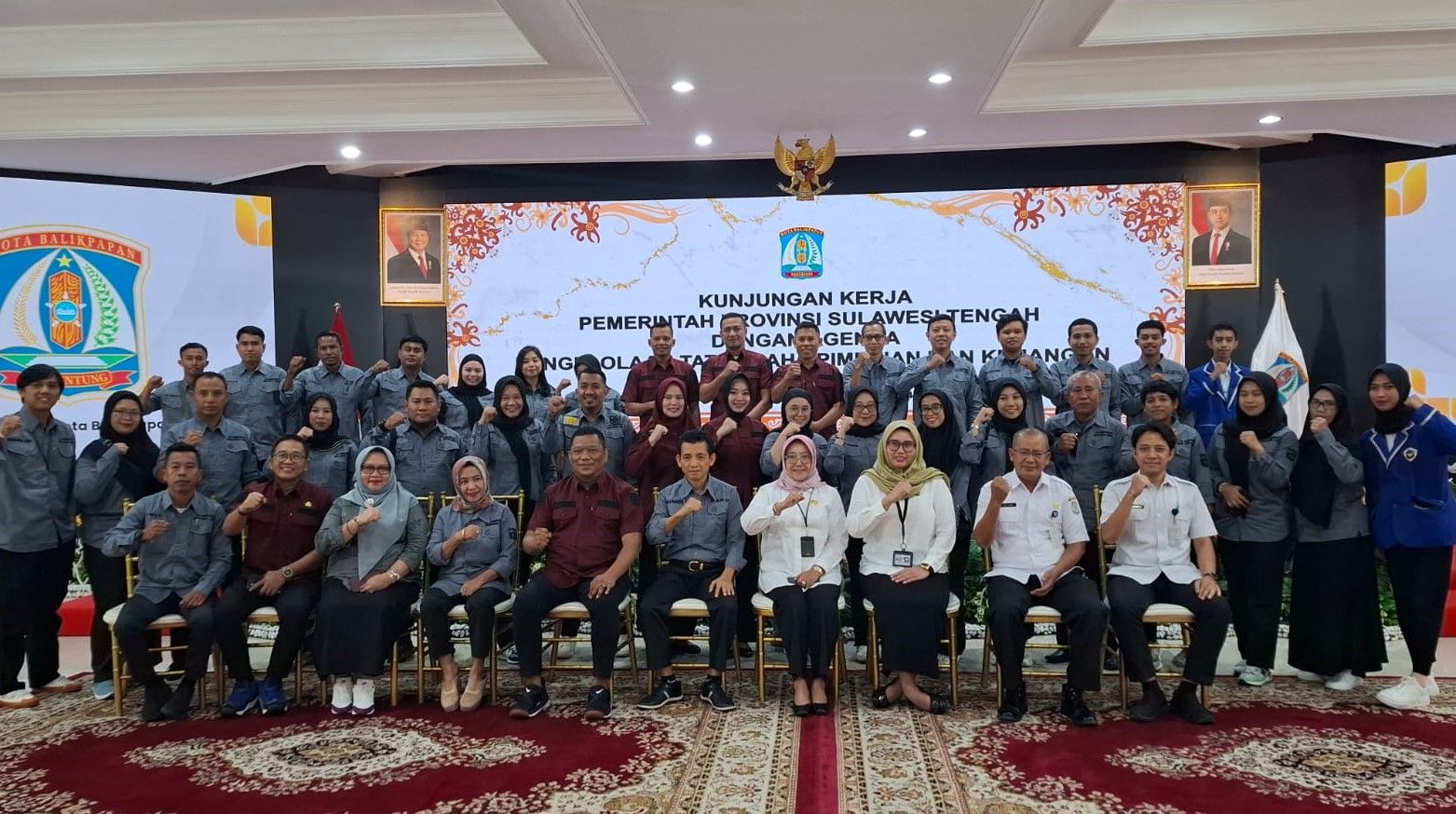 Gali Pengelolaan Tata Usaha Pimpinan, Pemkot Balikpapan Terima Kunker Pemprov Sulteng