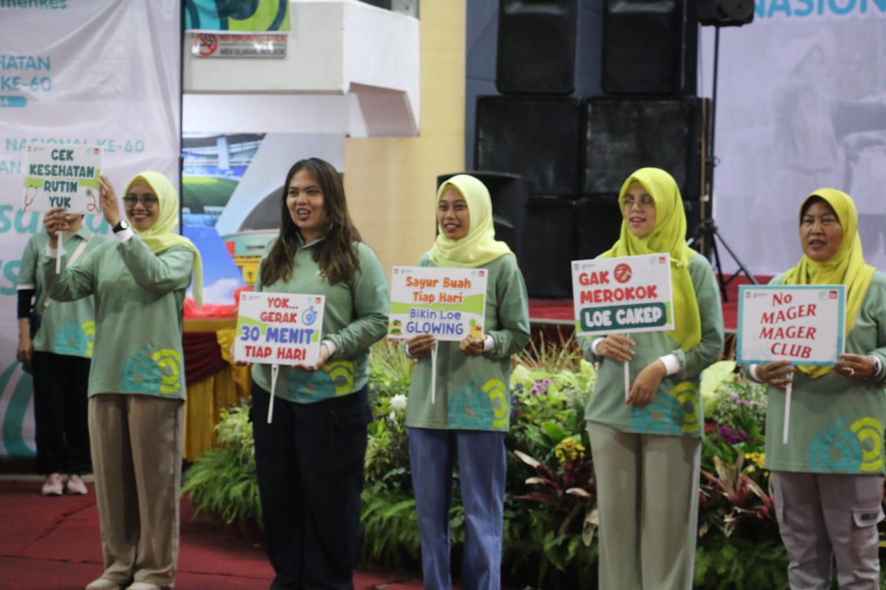 Puncak Peringatan HKN ke-60 di Balikpapan: "Gerak Bersama, Sehat Bersama"