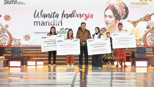 Bank Mandiri Angkat Tenun Tradisional Bali, Lombok, dan Kupang untuk Tembus Pasar Global