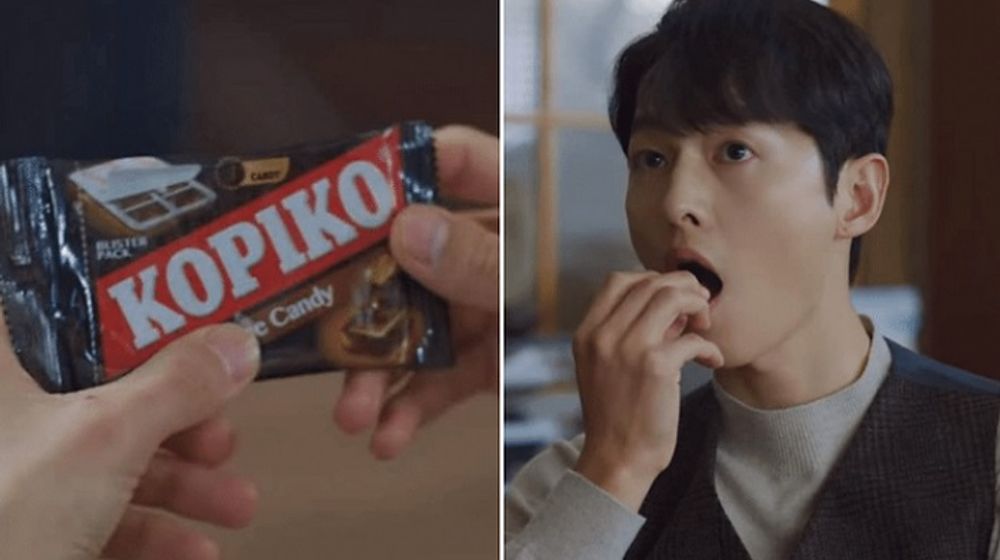 Kopiko dalam drakor Vincenzo.