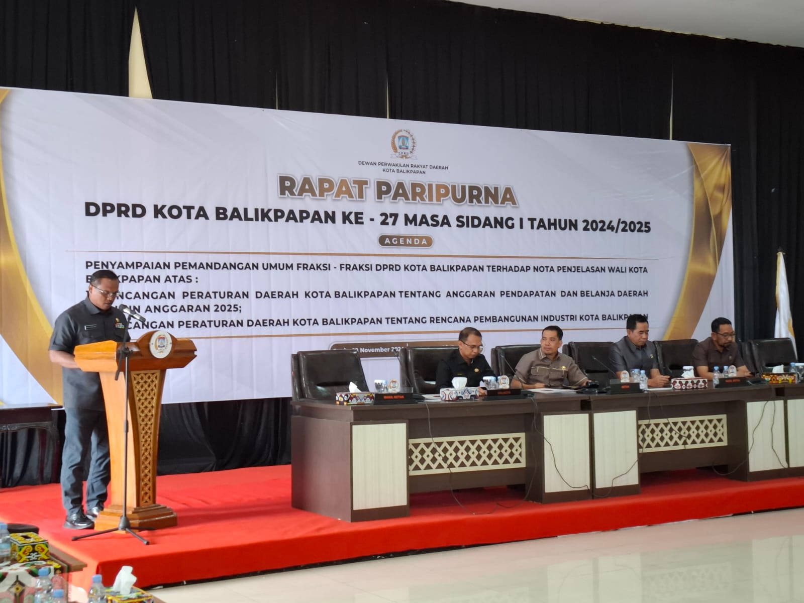 Paripurna Dua Raperda, Fraksi DPRD Balikpapan Berikan Beragam Catatan