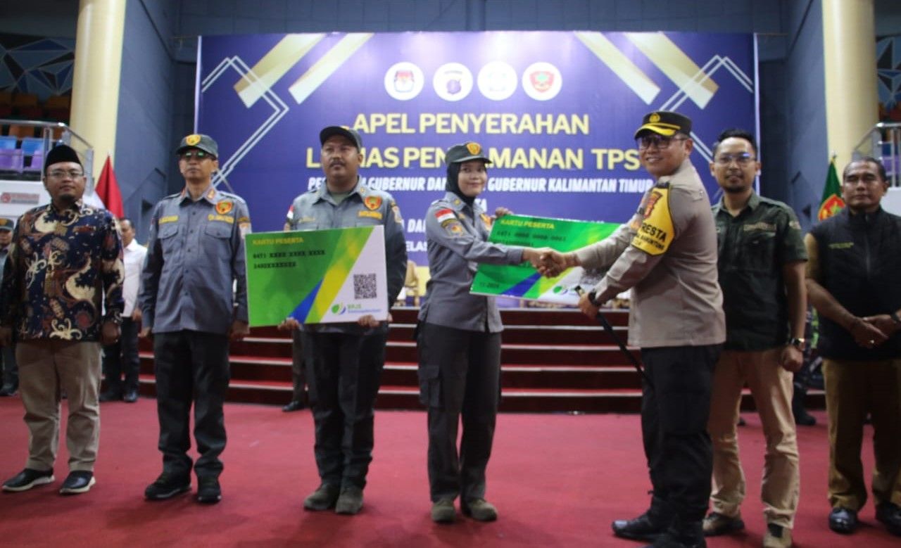 1.992 Anggota Linmas Siap Amankan Pilkada Balikpapan 2024