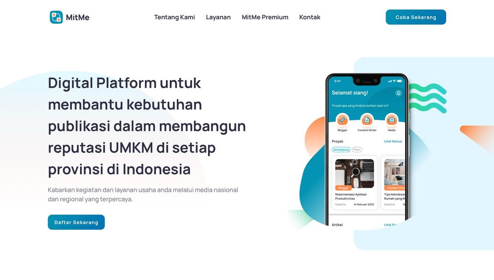 Solusi Mudah untuk UMKM, Mitme.id Perkenalkan Fitur Konsultasi