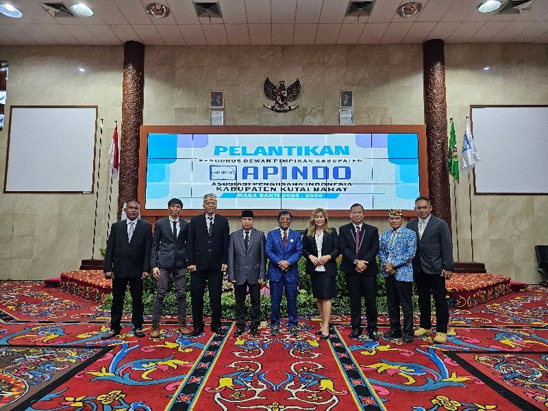 Persiapan pelantikan pengurus DP Kab APINDO Kutai Barat 