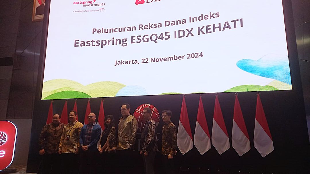 PT Eastspring Investments Indonesia (Eastspring Indonesia) bersama dengan Bank DBS Indonesia memperkenalkan Reksa Dana Indeks Eastspring ESGQ45 IDX KEHATI, Jumat, 22 November 2024.