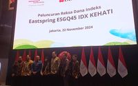 PT Eastspring Investments Indonesia (Eastspring Indonesia) bersama dengan Bank DBS Indonesia memperkenalkan Reksa Dana Indeks Eastspring ESGQ45 IDX KEHATI, Jumat, 22 November 2024.