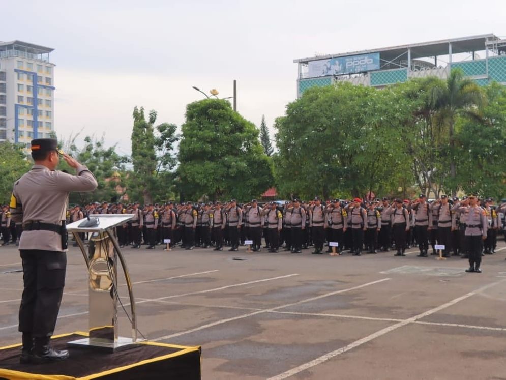 Kapolresta Bandar Lampung Pastikan Kesiapan Personel untuk Pengamanan TPS Pilkada