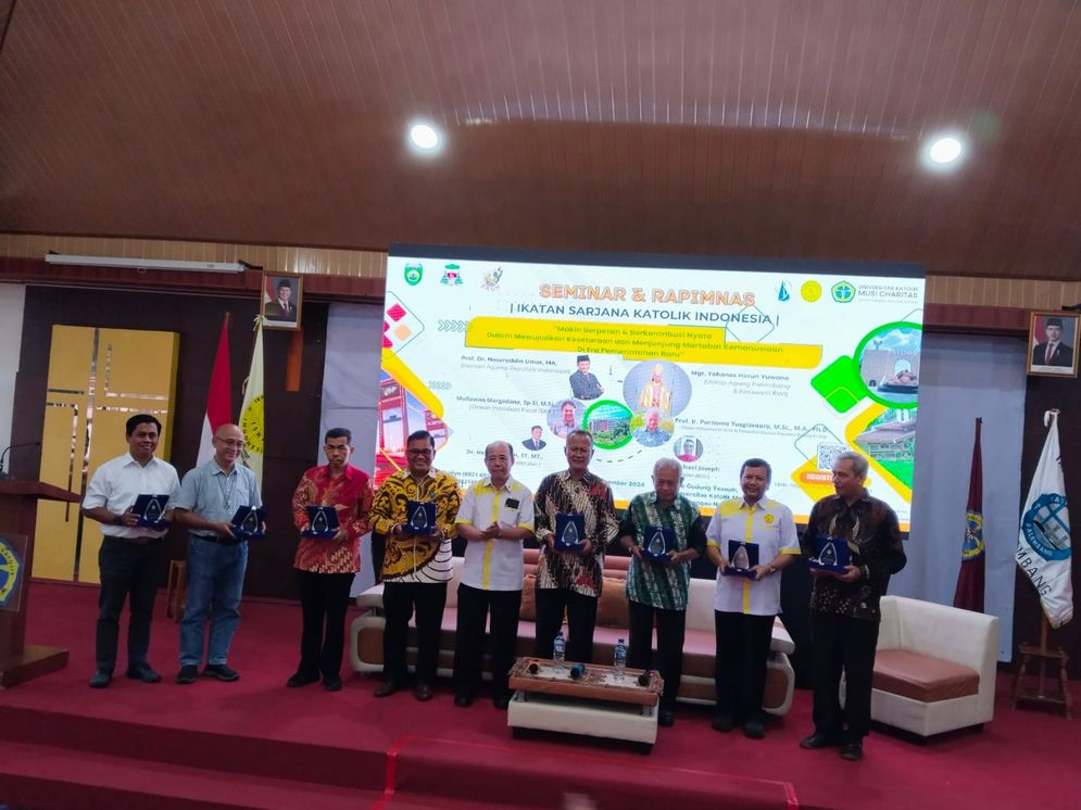 Ikatan Sarjana Katolik Indonesia sukses menggelar Rapimnas dan Seminar Nasional di Palembang