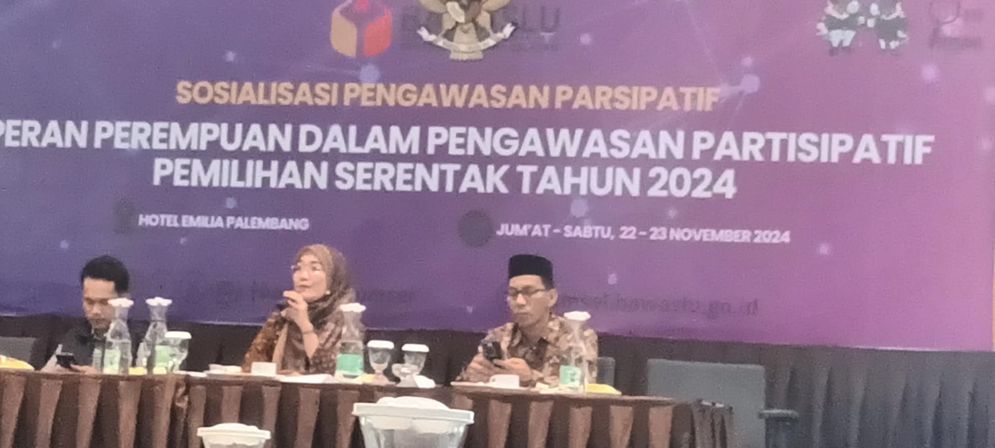 Bawaslu Sumsel Ajak Perempuan Awasi Pilkada Serentak,  Tolak Politik Uang