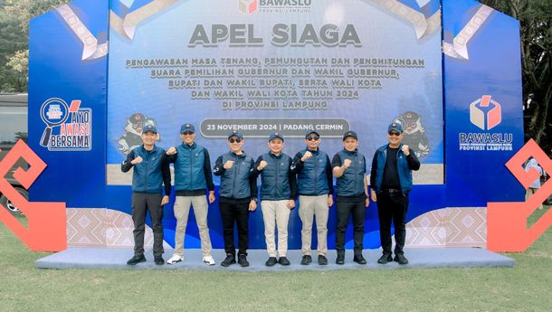 Bawaslu Lampung Siap Awasi Masa Tenang dan Pemungutan Suara Pilkada 2024