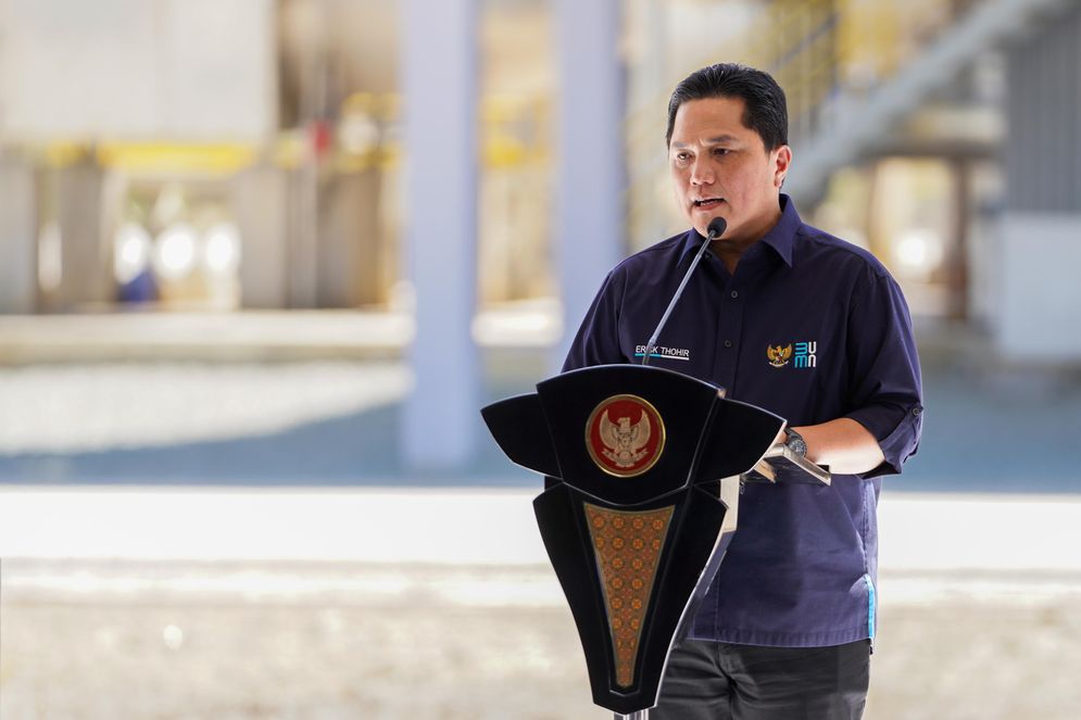 Menteri BUMN Erick Thohir