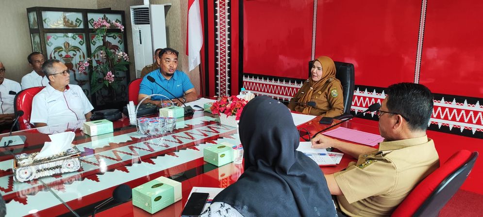 Rapat koordinasi persiapan Kejurnas Bola Voli U-19