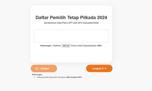 Cara Cek DPT Online.