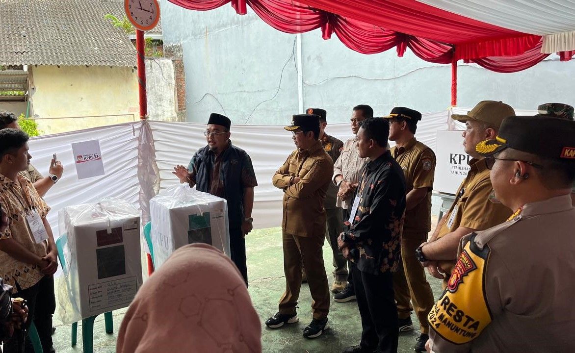 Jelang Pencoblosan, Forkopimda dan KPU Balikpapan Tinjau Kesiapan TPS di Enam Kecamatan