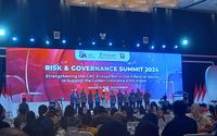 Acara Risk and Governance Summit (RGS) 2024 yang berlangsung di Jakarta, Selasa, 26 November 2024. Acara ini mengangkat tema “Strengthening the GRC Ecosystem in the Financial Sector to Support the Golden Indonesia 2045 Vision”.