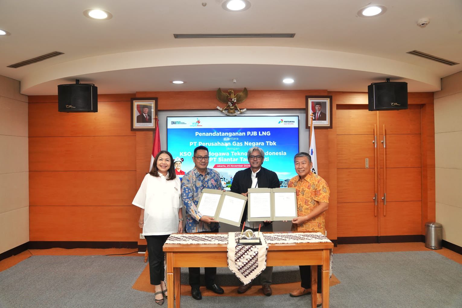 PGN Jalin Kesepakatan PJB LNG dengan Pelanggan Industri di Kawasan Timur Indonesia