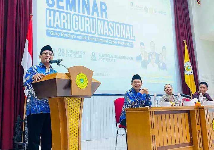 Di Seminar Hari Guru, Kemenag DIY Inginkan Pengajar Inovatif