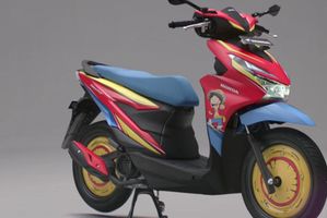 Tangkapan layar Honda Beat edisi One Piece. 