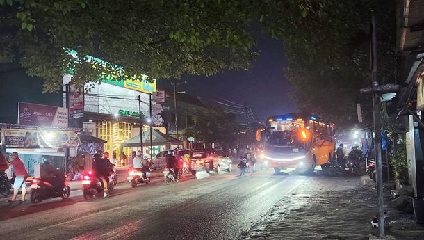 Grab Lounge di Luar Terminal Purabaya Picu Kemacetan, Ini Kata Pengelola Terminal