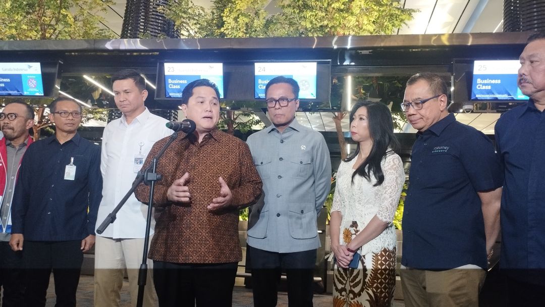 Menteri BUMN Erick Thohir dan Wakil Menteri BUMN memantau persiapan Nataru