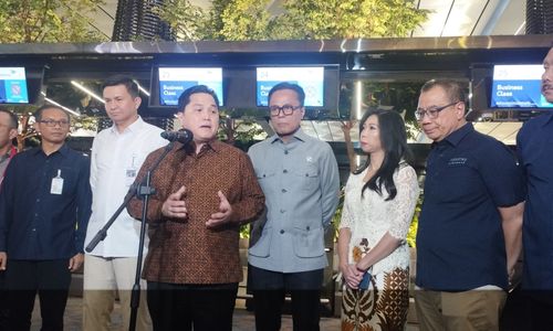 Menteri BUMN Erick Thohir dan Wakil Menteri BUMN memantau persiapan Nataru