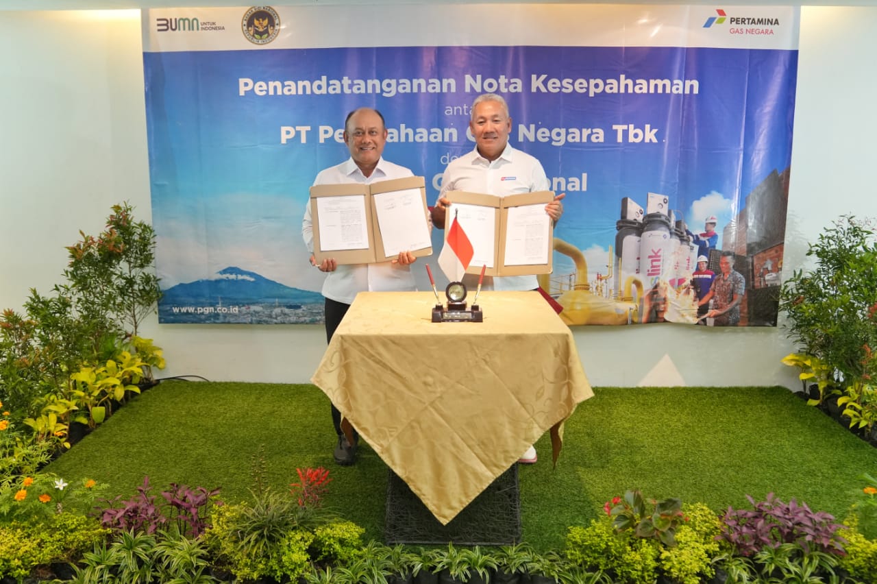 Kolaborasi PGN dan BGN Hadirkan Pasokan Gas Bumi untuk Program Makan Bergizi Gratis