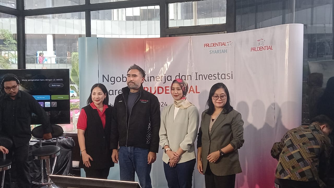 Acara diskusi Kinerja dan Investasi Prudential Indonesia di Jakarta, Rabu, 4 Desember 2024. 