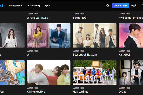 Situs streaming drakor di Viki.