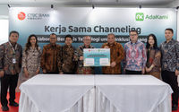 AdaKami menjalin kerja sama channeling dengan Bank CTBC Indonesia.