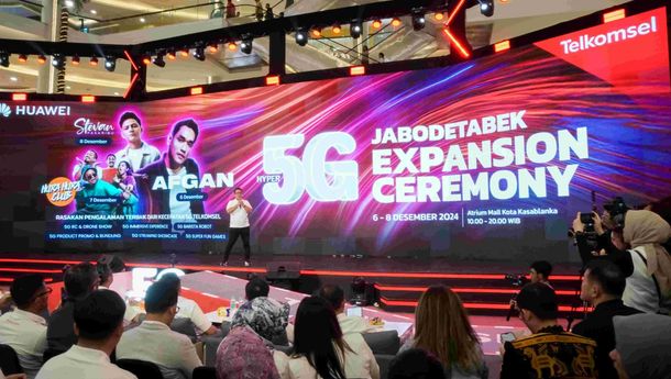 Telkomsel Perluas Jaringan 5G di Jabodetabek Dukungan Hyper AI Autonomous Network