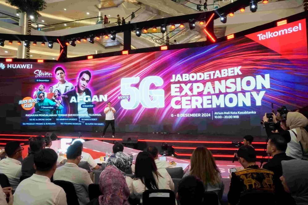 Telkomsel Perluas Jaringan 5G di Jabodetabek Dukungan Hyper AI Autonomous Network