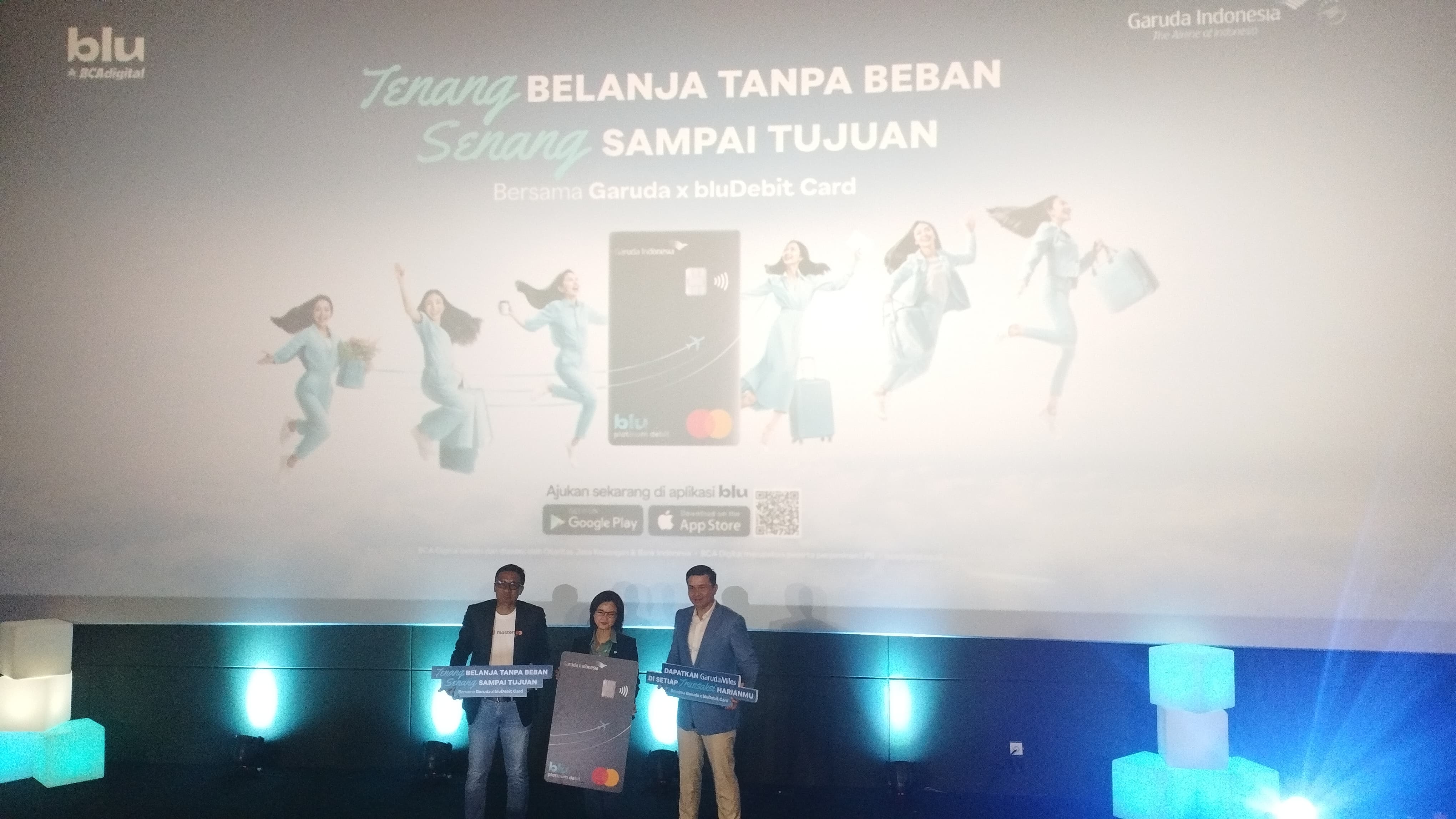 BCA Digital melakukan kolaborasi strategis dengan PT Garuda Indonesia (Persero), Tbk untuk meluncurkan Garuda x bluDebit Card 