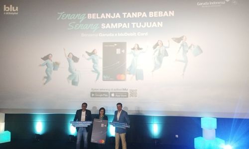 BCA Digital melakukan kolaborasi strategis dengan PT Garuda Indonesia (Persero), Tbk untuk meluncurkan Garuda x bluDebit Card 