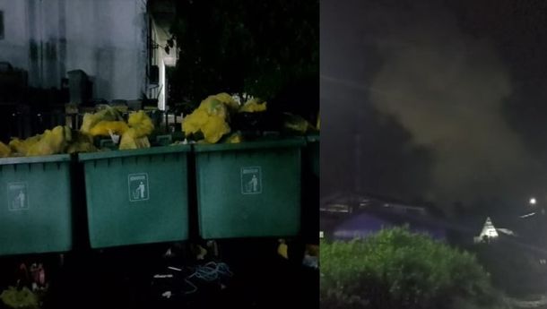 Sampah Medis RSUD TC Hillers Dibakar Dekat Pemukiman Tanpa Sosialisasi,  Warga Resah dan Minta Pemerintah Menghentikannya