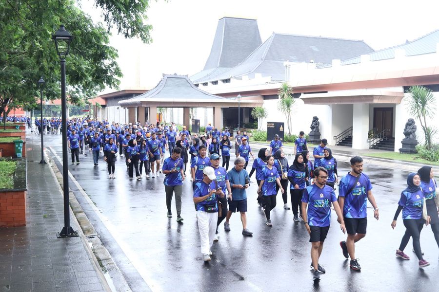 BRI Sukses Ikut Gelar Kafegama Fun Walk 2024