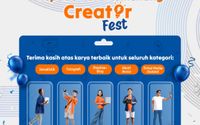 Daftar Juara Kreatif Content Creator di BRI CreatorFest 2024