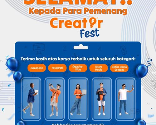 Daftar Juara Kreatif Content Creator di BRI CreatorFest 2024