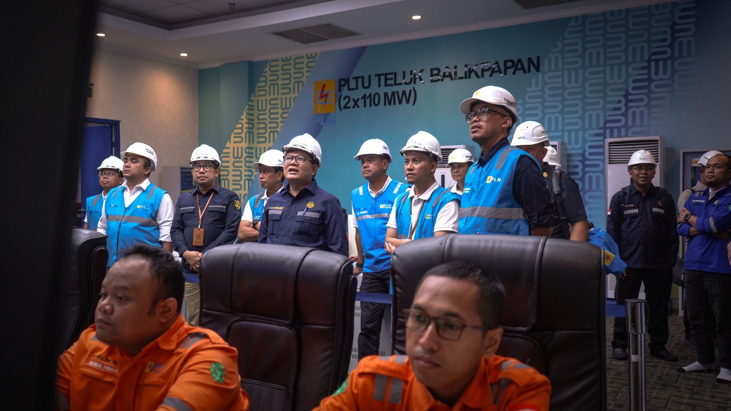 Direktur Jenderal Ketenagalistrikan Kementerian Energi dan Sumber Daya Mineral (ESDM), Jisman P. Hutajulu melakukan kunjungan kerja ke Balikpapan 