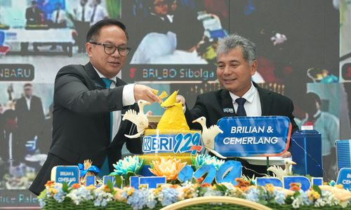 Penuh Semangat Kebersamaan, BRI Gelar Potong Tumpeng Serentak Hingga Bazaar UMKM Pada Perayaan HUT ke-129