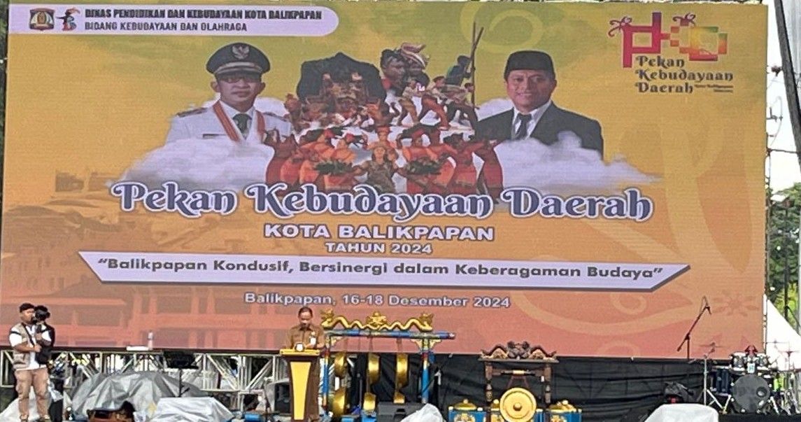 Diikuti Puluhan Peserta,  Festival Kebudayaan Balikpapan Resmi Dibuka
