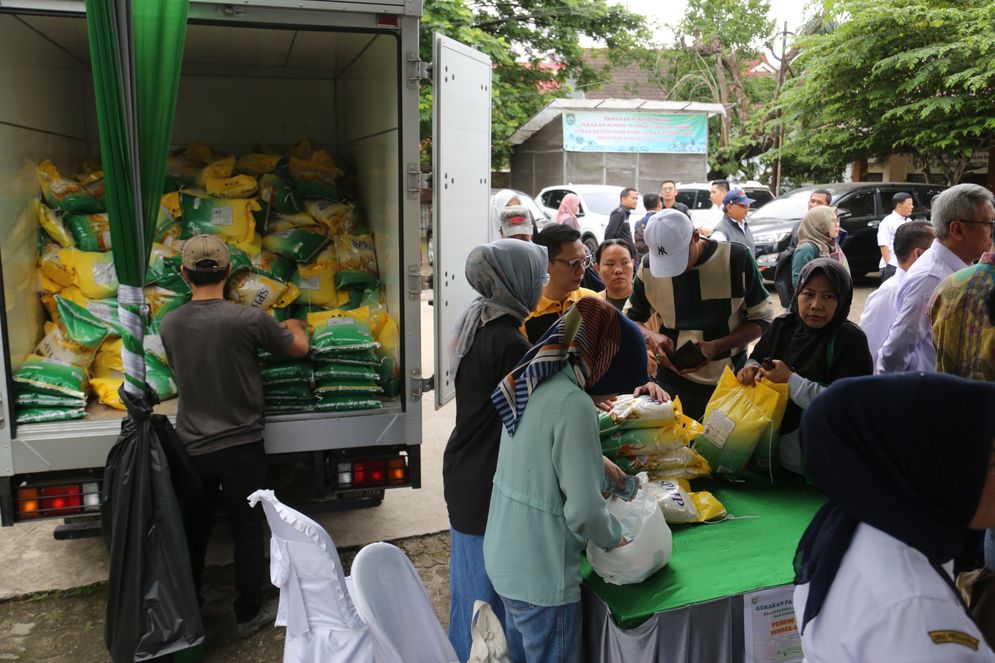 Jelang Nataru, Stok Pangan Sumsel Dipastikan Aman, Pemprov Gelar Gerakan Pasar Murah