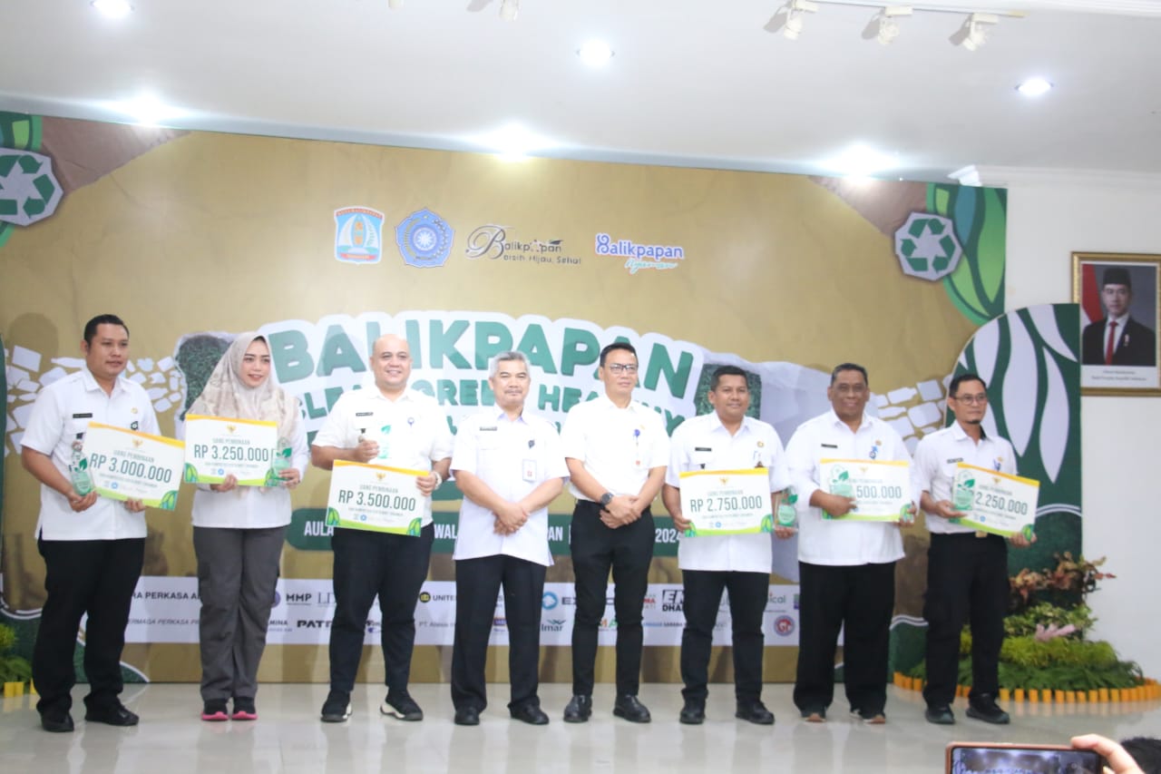 Dukung Visi Kota Terkemuka, DLH Balikpapan Gelar Awarding RT CGH dan Eco Office 2024