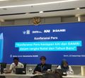 konpers Persiapan Nataru KAI dan Damri di Kementerian BUMN pada Senin, 23 Desember 2024. 