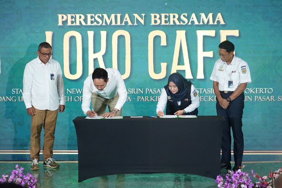 Loko Café Kini Dukung Transaksi Digital, Berkat Kolaborasi BRI dan KAI