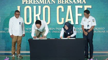 Loko Café Kini Dukung Transaksi Digital, Berkat Kolaborasi BRI dan KAI