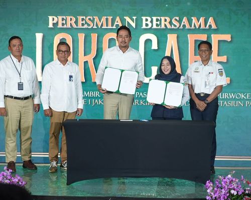 Digitalisasi Loko Café di Kereta, Berkat Kolaborasi BRI dan KAI