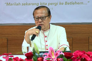 Uskup Agung Jakarta Mgr Ignatius Kardinal Suharyo dalam pesan Natal 2024.